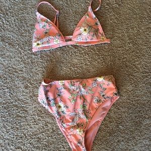 High Waisted Swim Suit